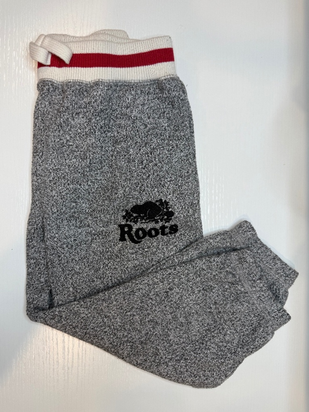 Roots Baby Cabin Sweatpants - Grey Salt & Pepper